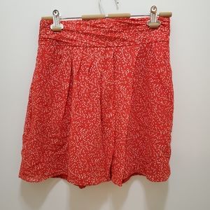 Club Monaco Red Elizabeth skirt